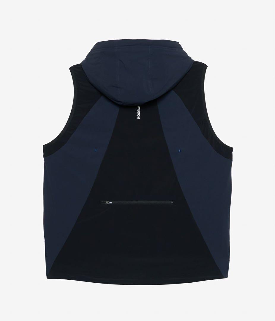 【新品・タグ付き】TFW49 ブルゾン ベスト 2WAY ネイビー Lサイズ