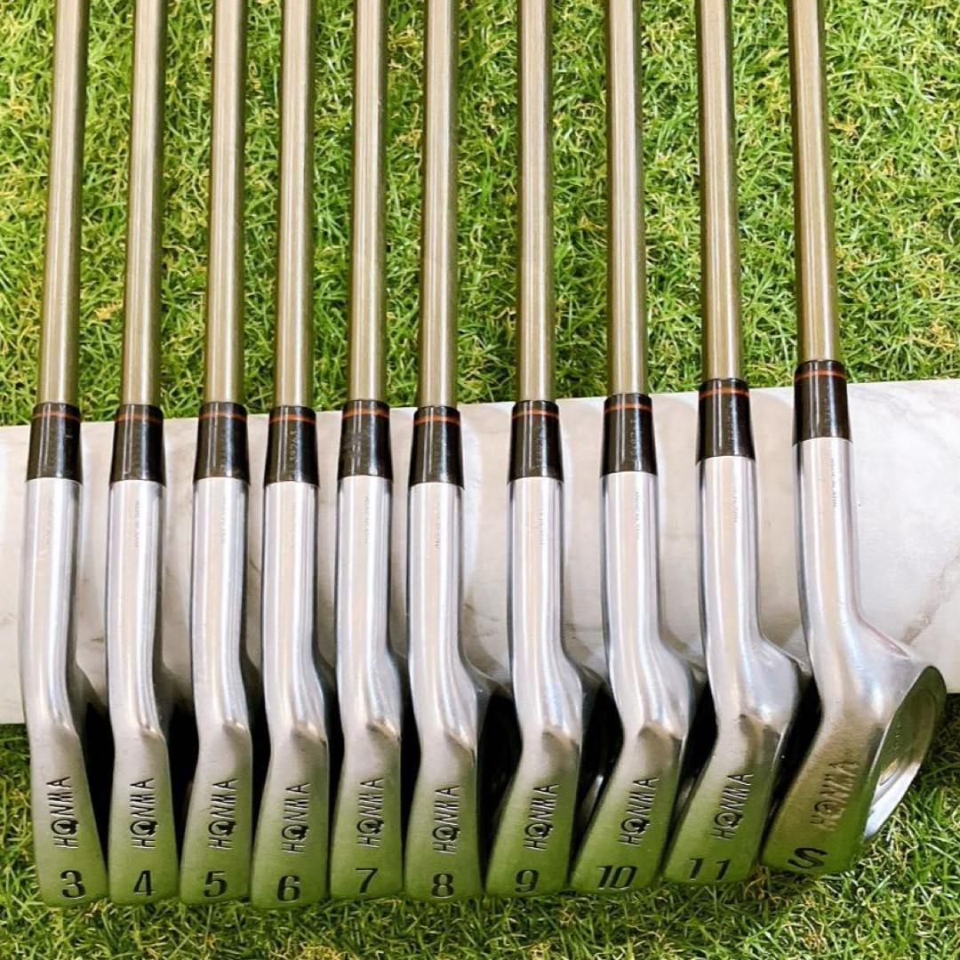 HONMA LB-606 4S ホンマ メンズアイアン 10本 金七宝 星4