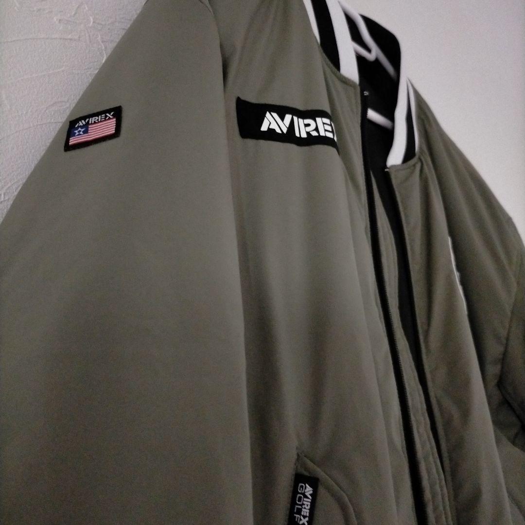『新品未着用』AVIREX MA-1ブルゾン ゴルフ サイズＬ