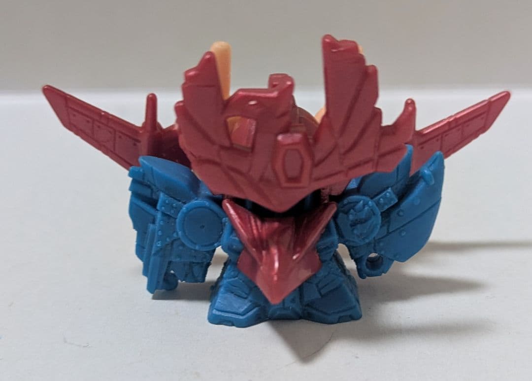 ガン消し 　SDガンダム　飛天頑駄無　魂駆羅星　青+薄橙色