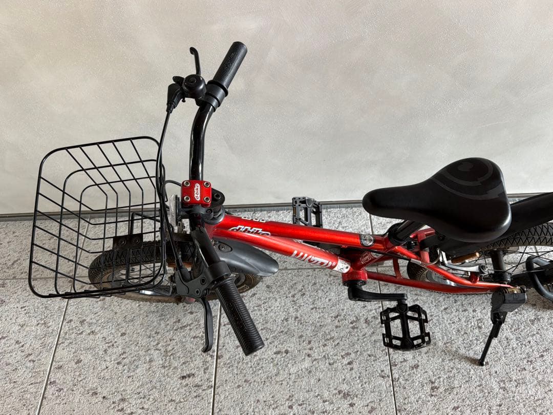 【直接取引】d-bike ディーバイク 16インチ 子供用 自転車　補助輪付
