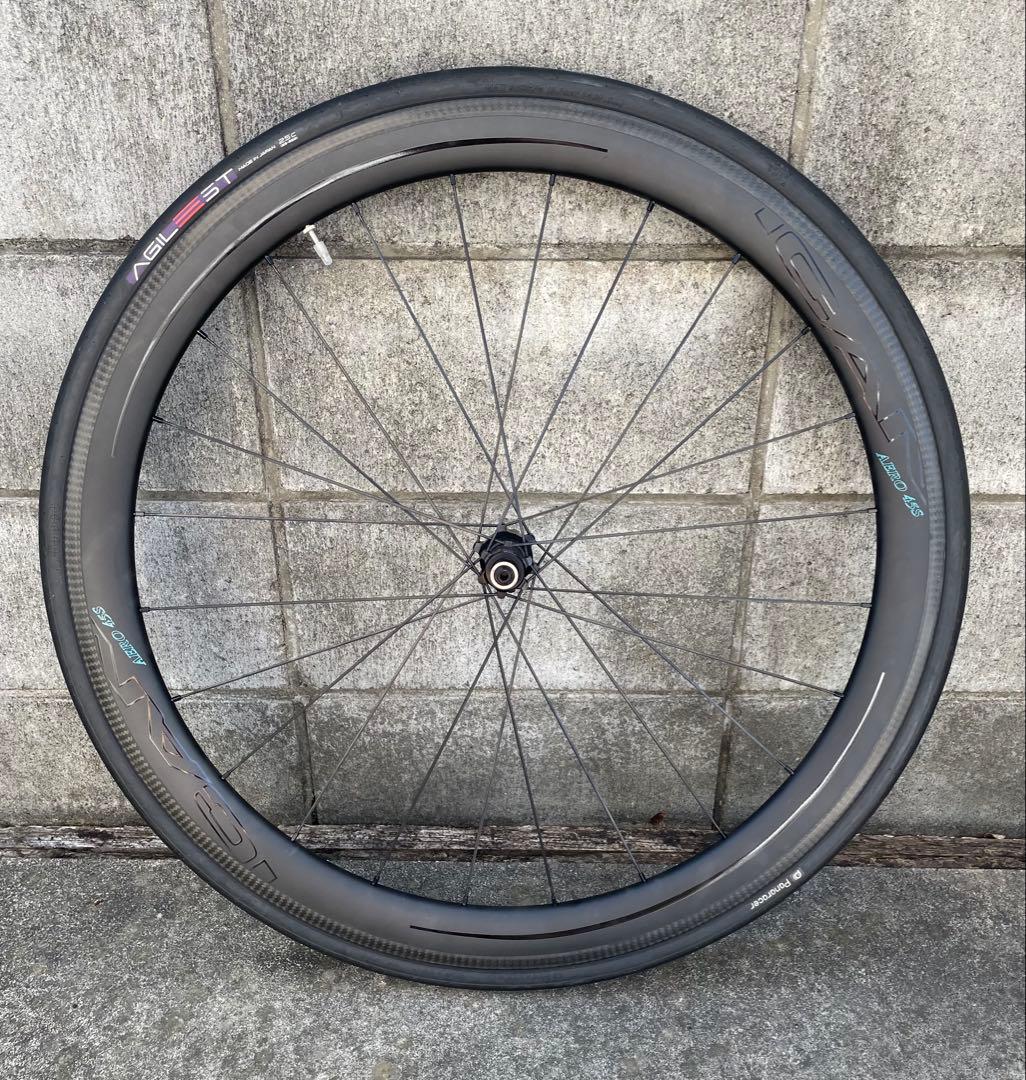 ICAN AERO 45S リムブレーキ用　カーボンホイール 45mmハイト