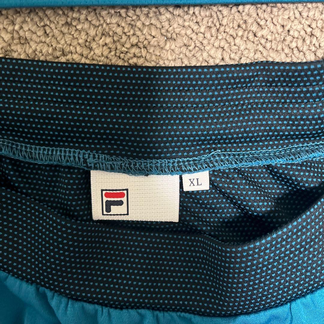 【中古】FILA テニスウエア上下セットXL