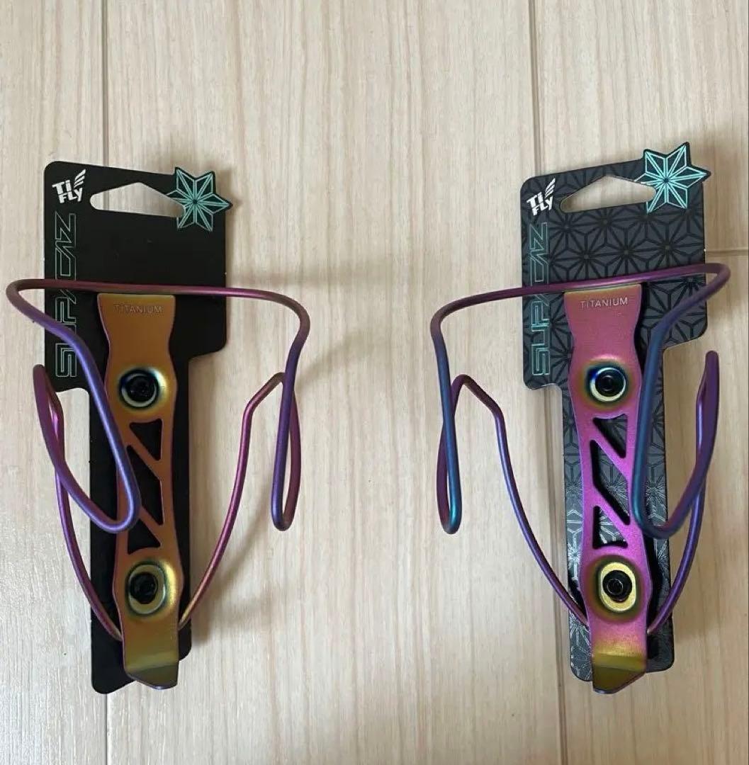 Supacaz Tifly Cage Electric Purple2個セット