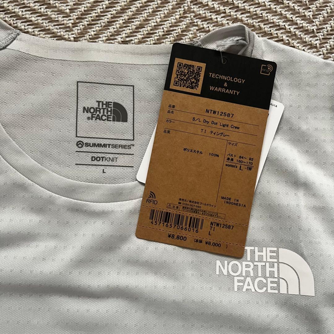 THE NORTH FACE スリーブレスドライドットライトクルー レディースL