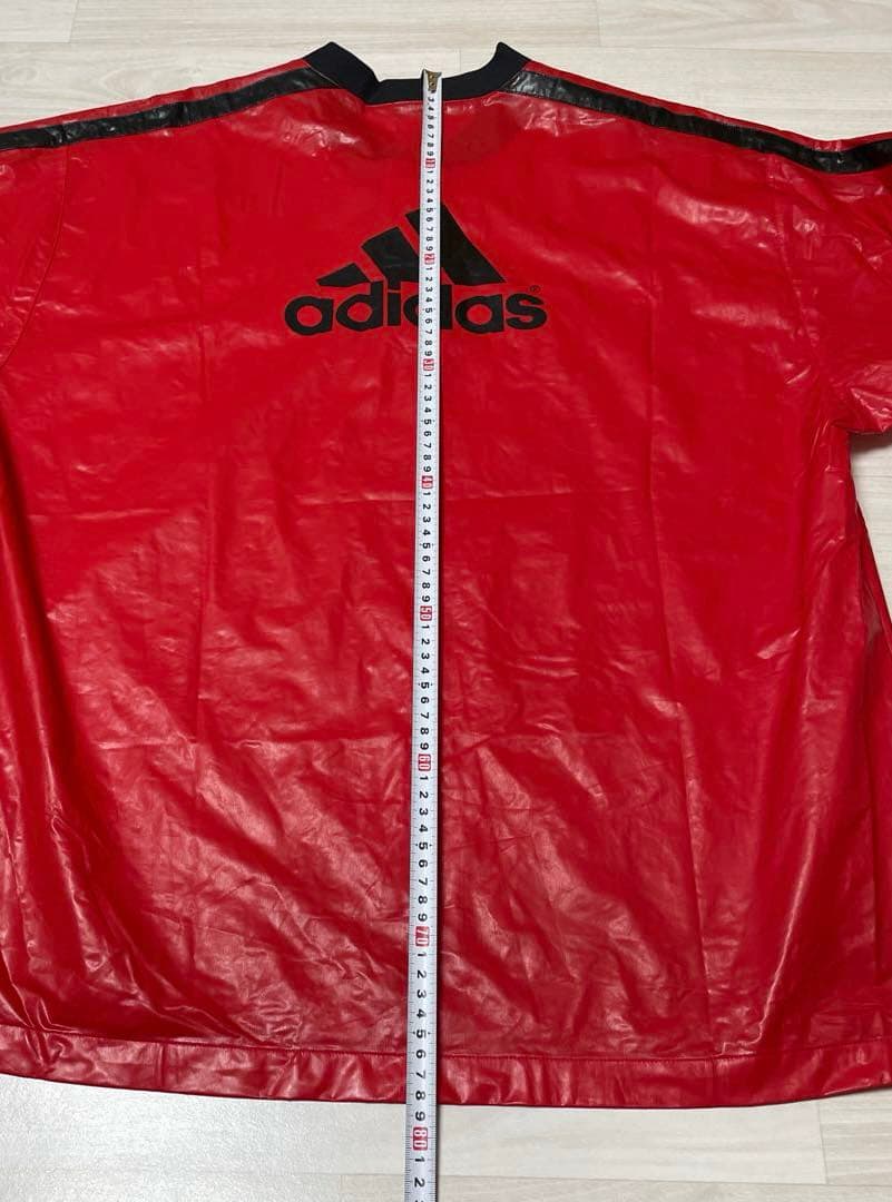 訳あり adidas アディダス 半袖シャツ Lサイズ レッド 2XO