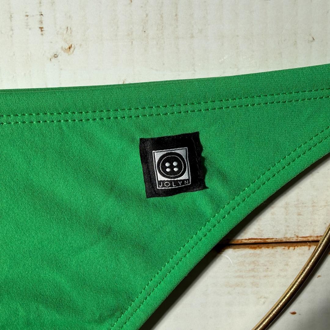 JOLYN ビーチバレー ビキニ 水着 Green 海外S A036