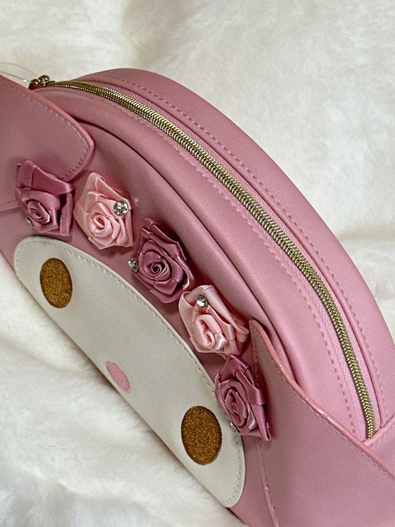 マイメロディ LIZ LISA コラボ ポーチ いちご 花 レア 希少 美品