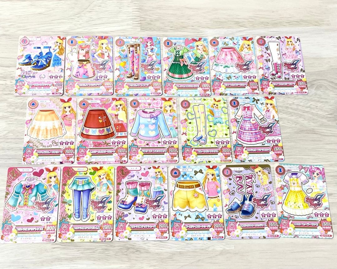 アイカツ　星宮いちご　サイン入り有り　30点