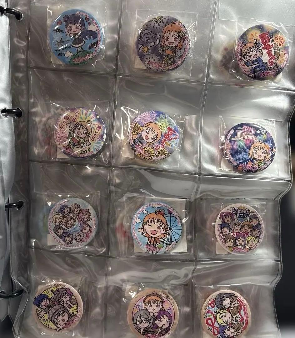 ラブライブ サンシャイン　まちあるき缶バッジ　廃盤　まとめ売り　189個