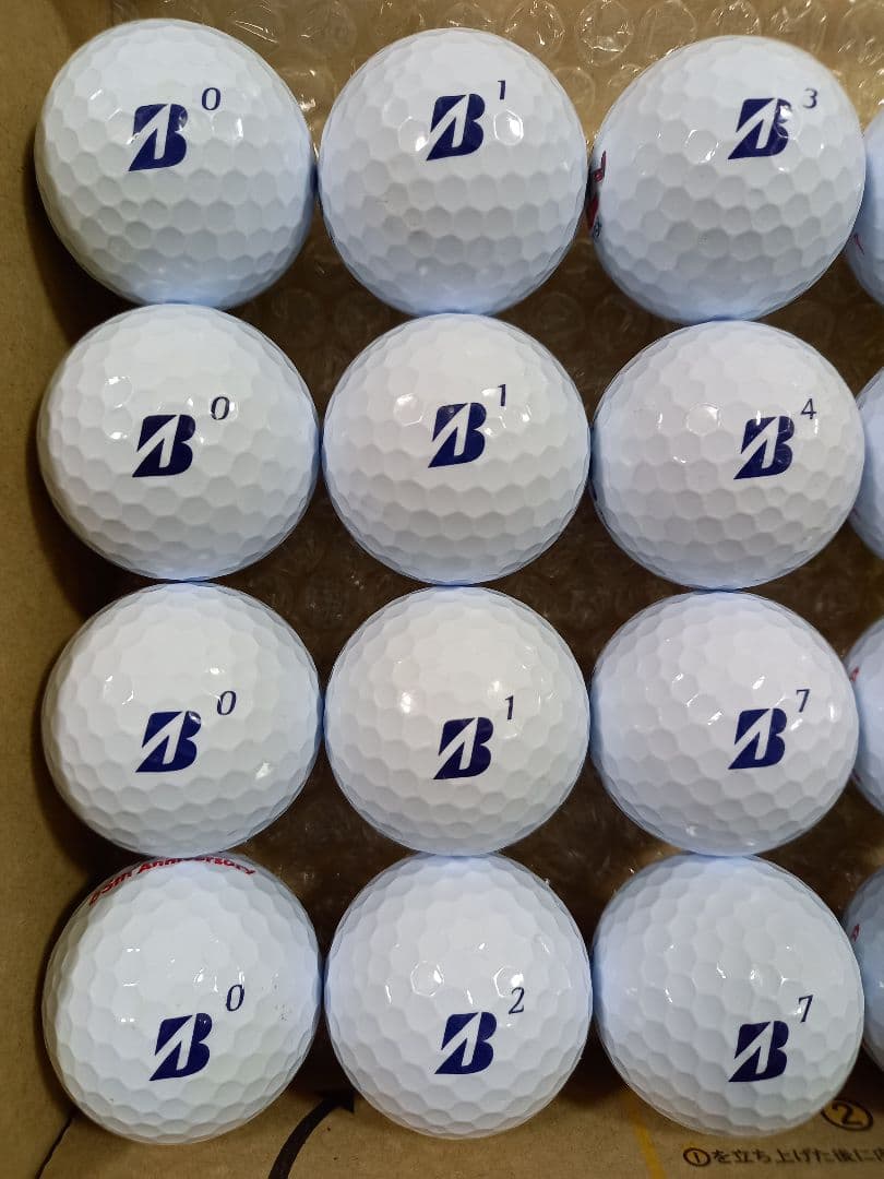 美品ブリヂストンTOUR B JGR ロストボール24球