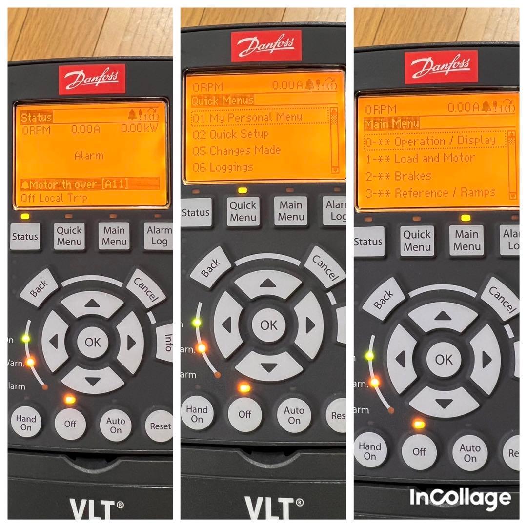 メンテナンス VLT AutomationDrive 131F9315 5.5kW/7.5HP