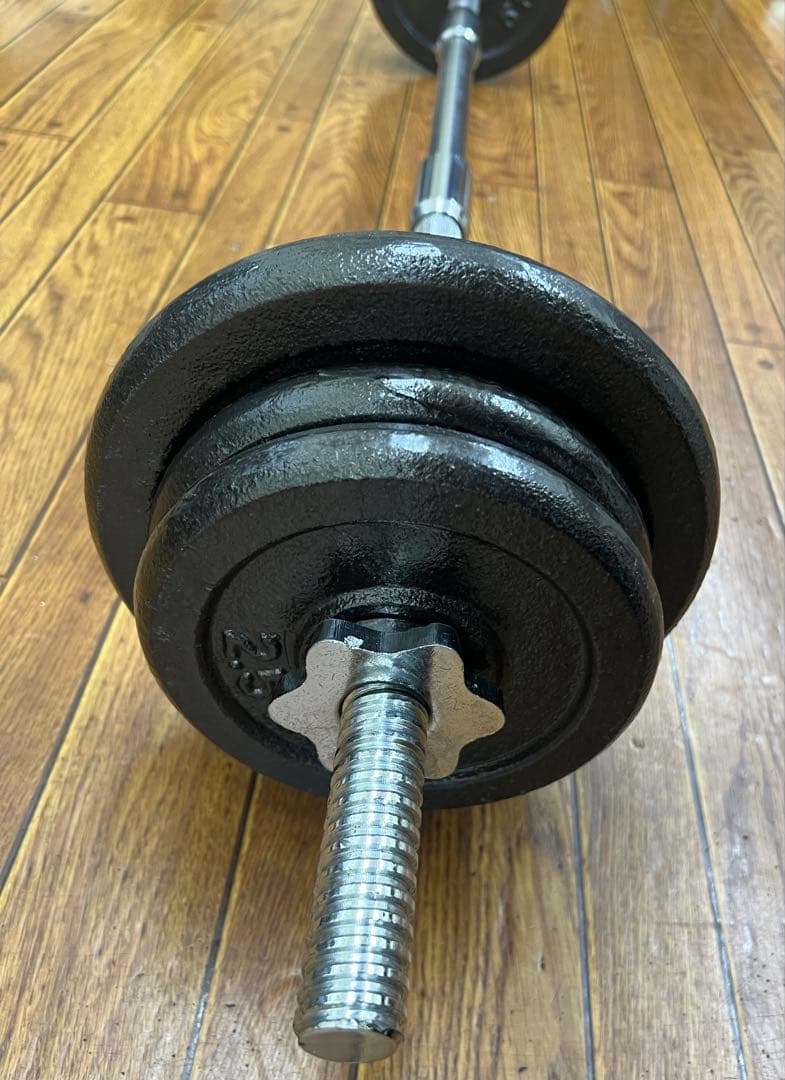 25kg バーベル　初心者でも、強力なパンチ力を身につけることができます！