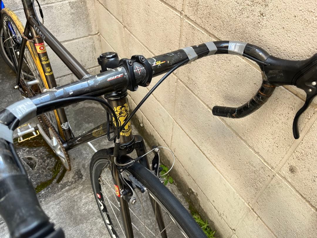 か*か様 Cinelli MASH WORK ほぼ完成車　ピスト　NJS ブルー