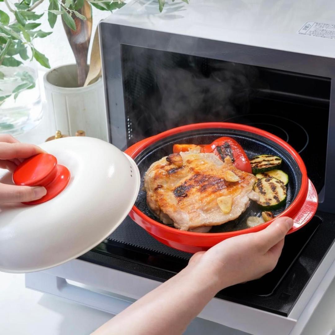 レンジメート PRO レッド 新品未使用 本体未開封 衛生的 電子レンジ調理器具