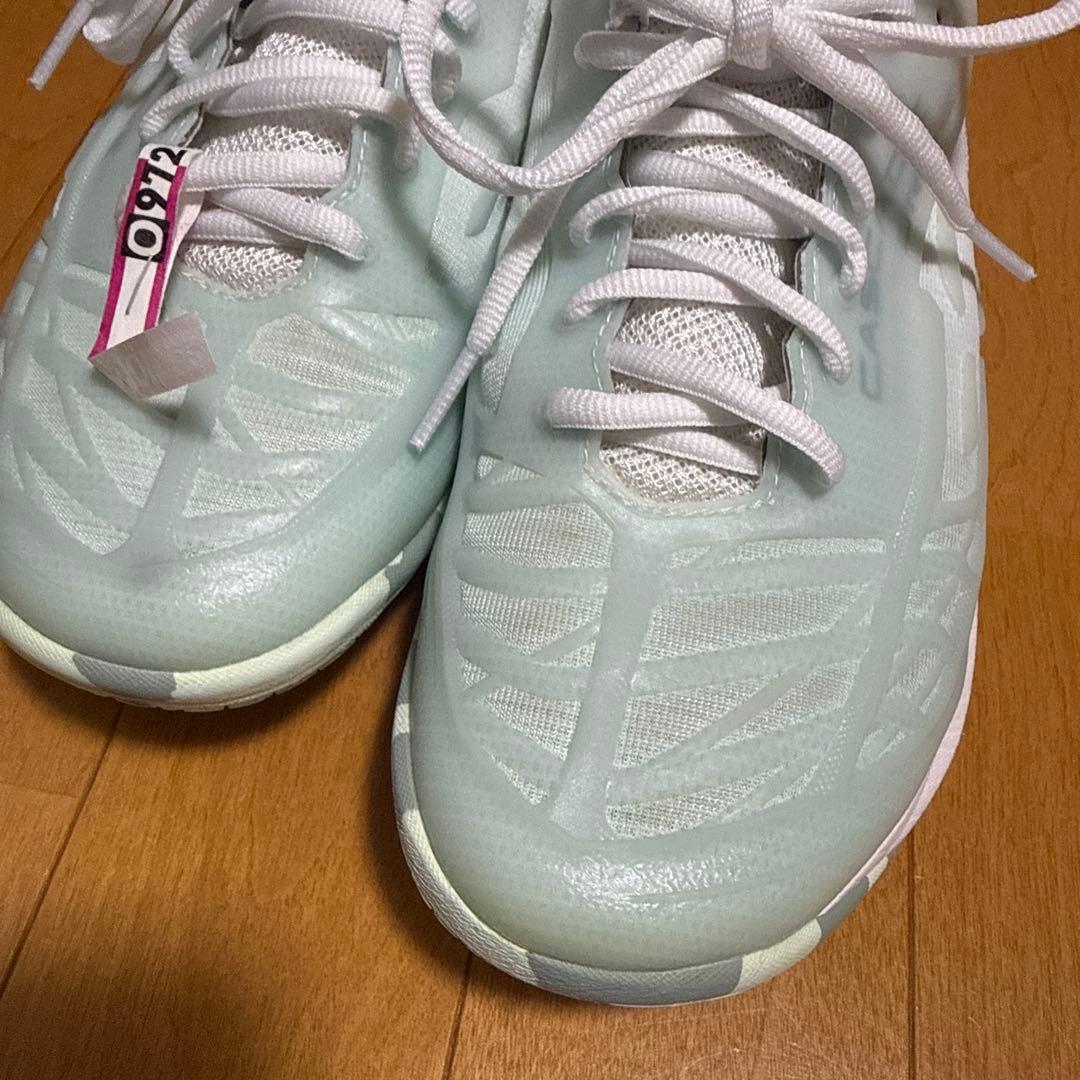 YONEX バドミントンシューズ ライトブルー24.5cm
