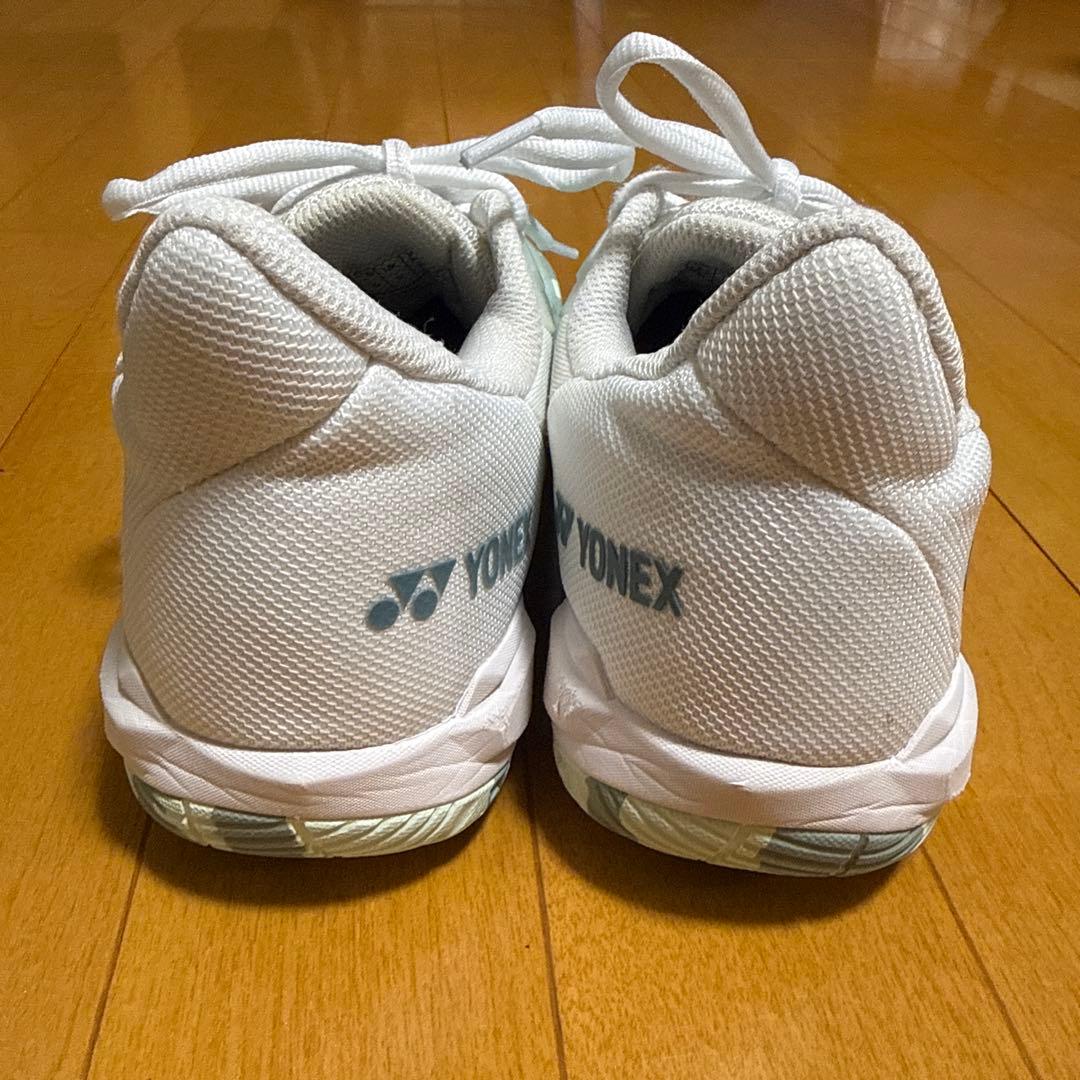 YONEX バドミントンシューズ ライトブルー24.5cm