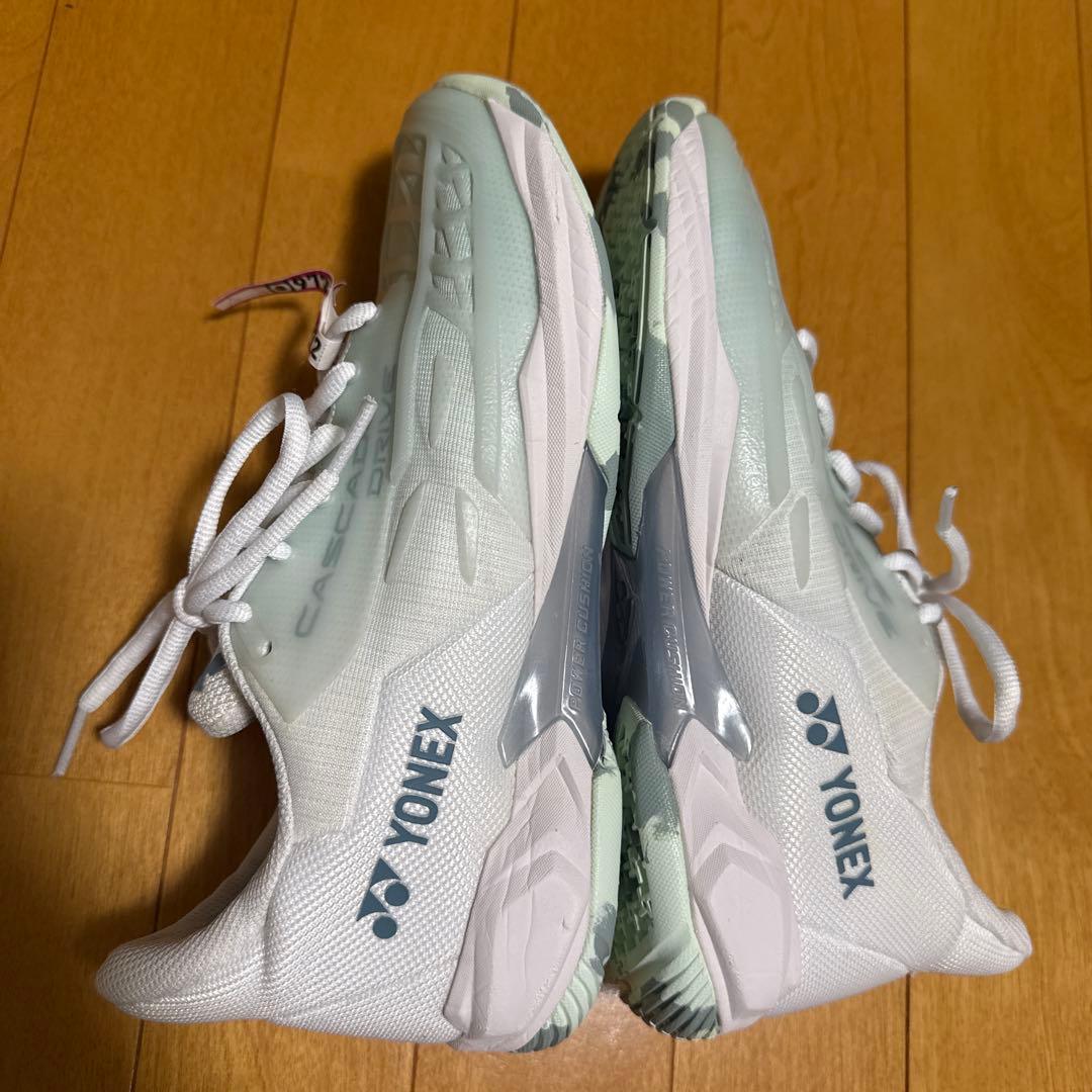 YONEX バドミントンシューズ ライトブルー24.5cm