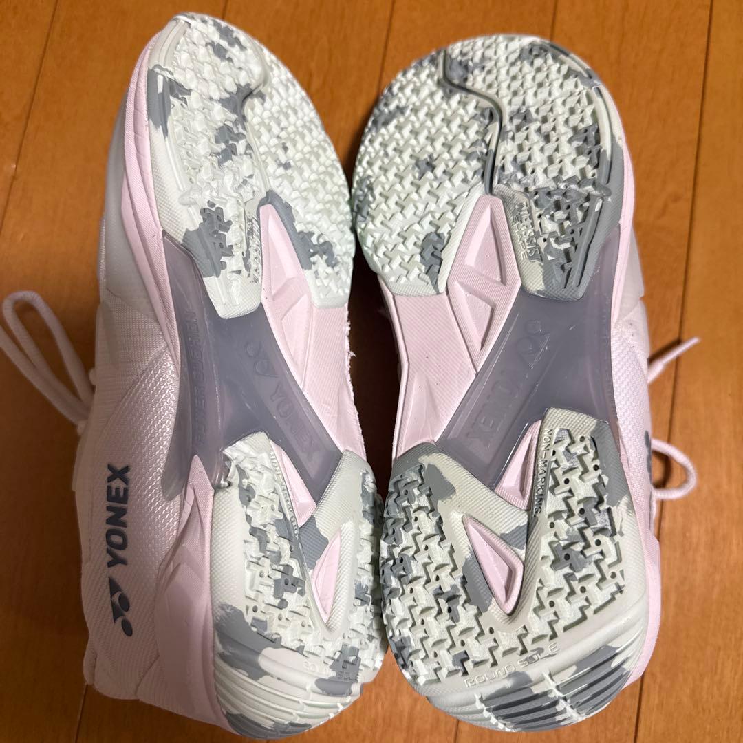 YONEX バドミントンシューズ ライトブルー24.5cm
