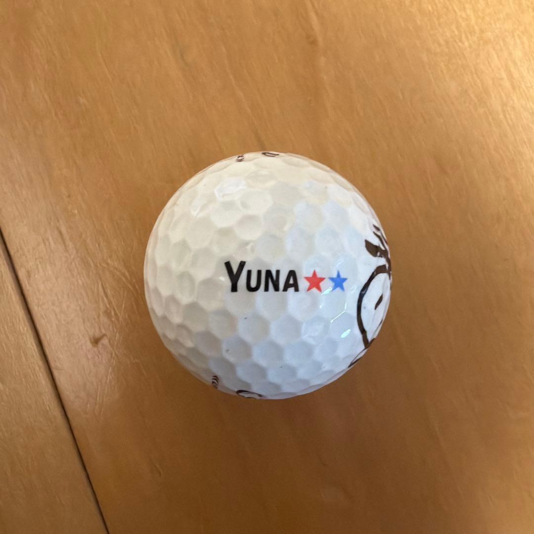 き*せ様 西村優菜サイン入り　Callaway ゴルフボール