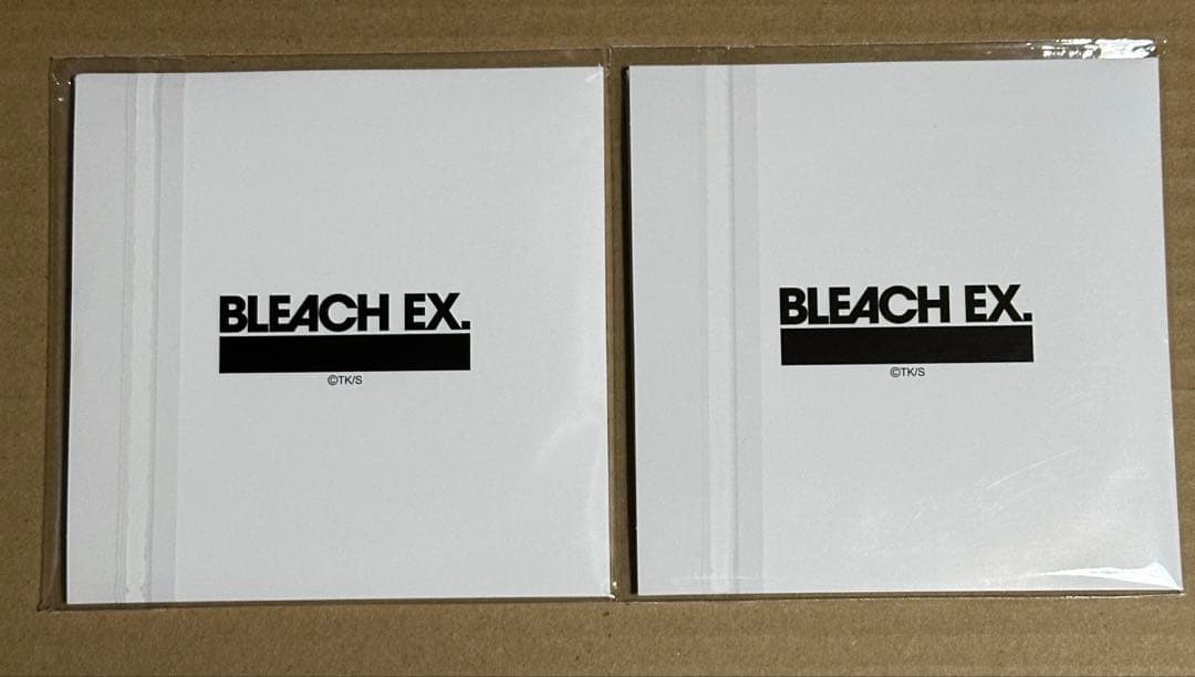 ブリーチ　原画展　レコードコースター　朽木ルキア　BLEACH EX.