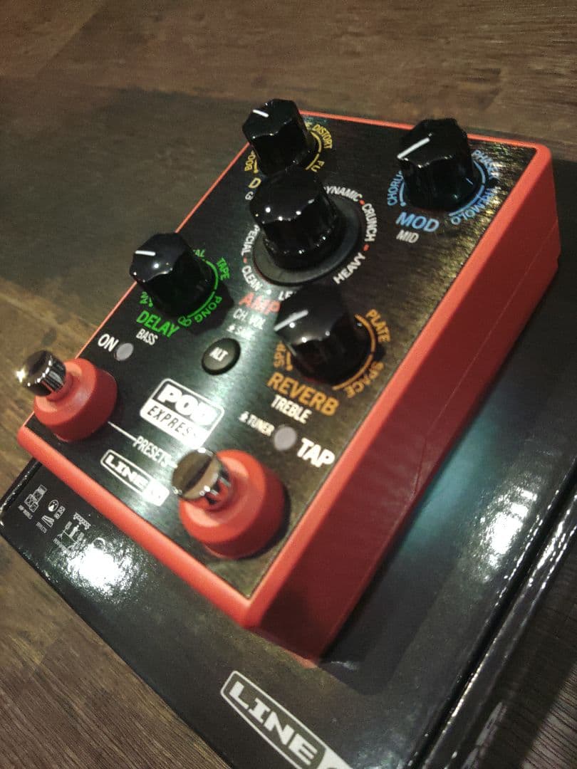〓美品〓LINE 6 POD EXPRESS ギター マルチエフェクター