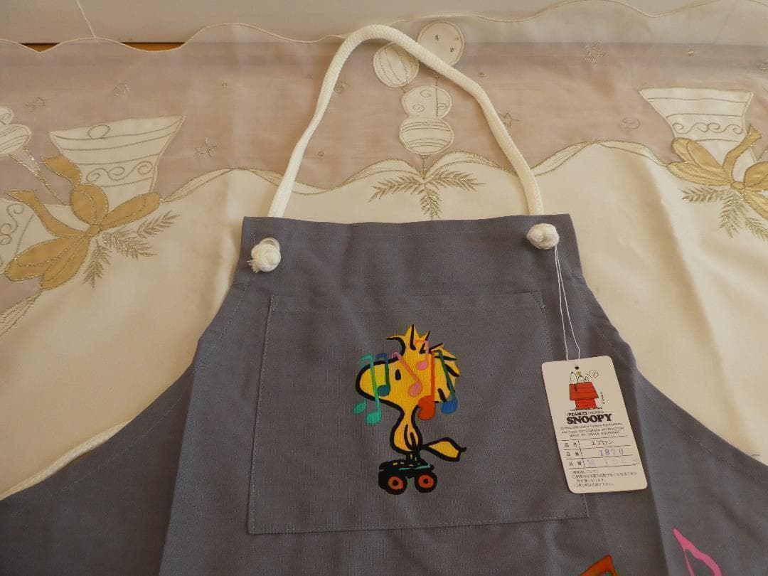 メルカリ便♡スヌーピー♡SNOOPY♡エプロン　昭和レトロ