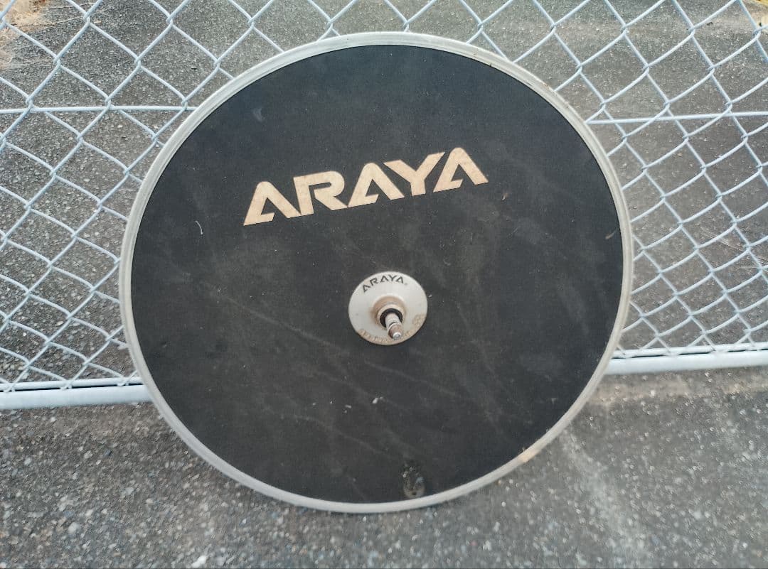 ARAYA DISC WHEEL チューブラー エンド幅 約135mm