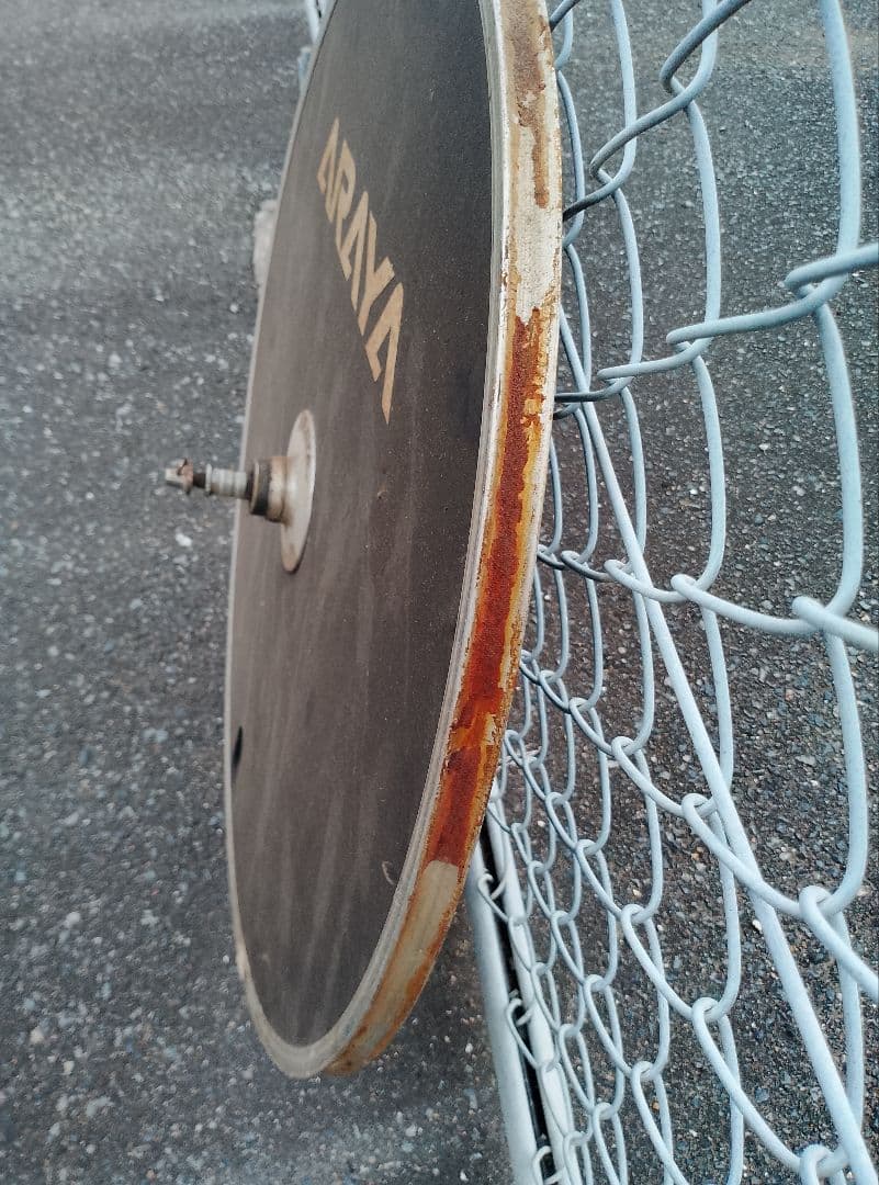 ARAYA DISC WHEEL チューブラー エンド幅 約135mm
