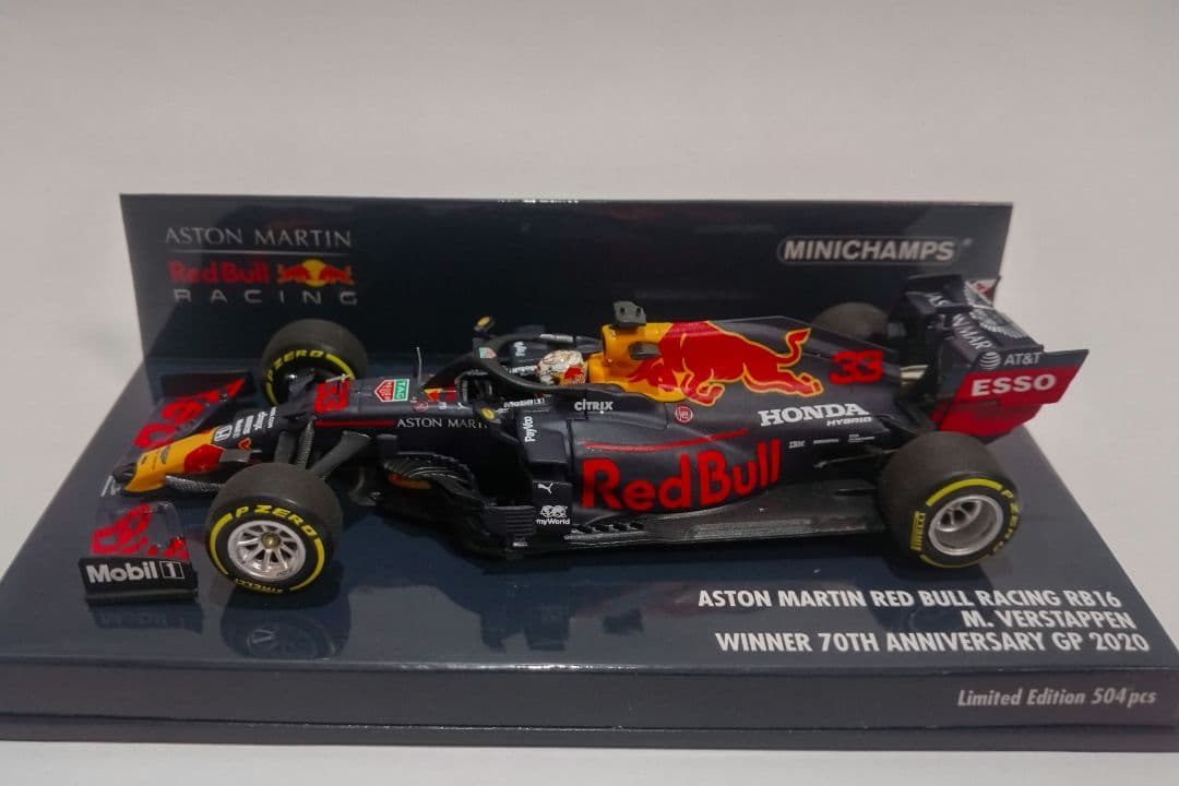 ミニカー MINICHAMPS 1/43 RB16 M. VERSTAPPEN