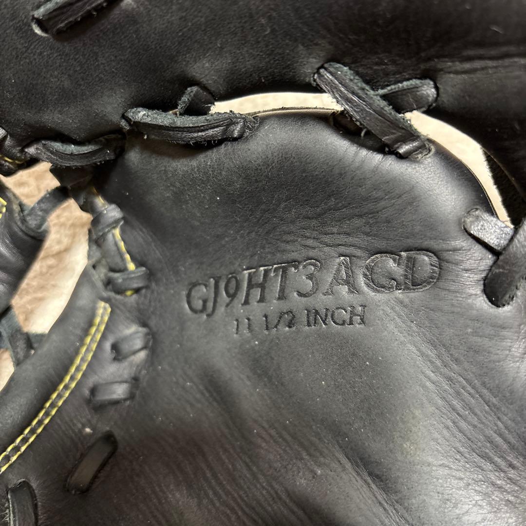 ✨美品✨Rawlings ブラック 少年軟式ファーストミット