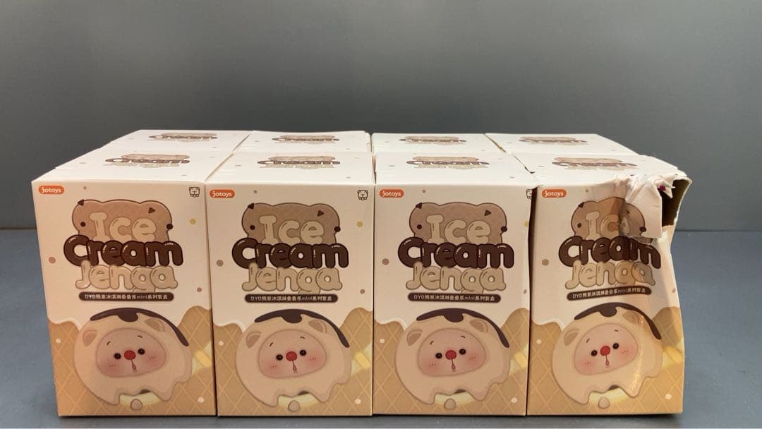☆未使用☆ アイスクリーム　ジェンガシリーズ　フィギュア