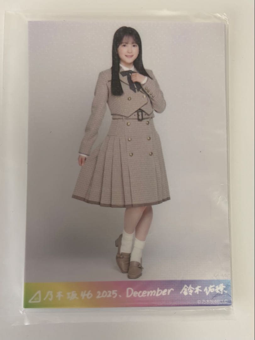 乃木コレ 40th制服 SR 鈴木祐捺　乃木坂46