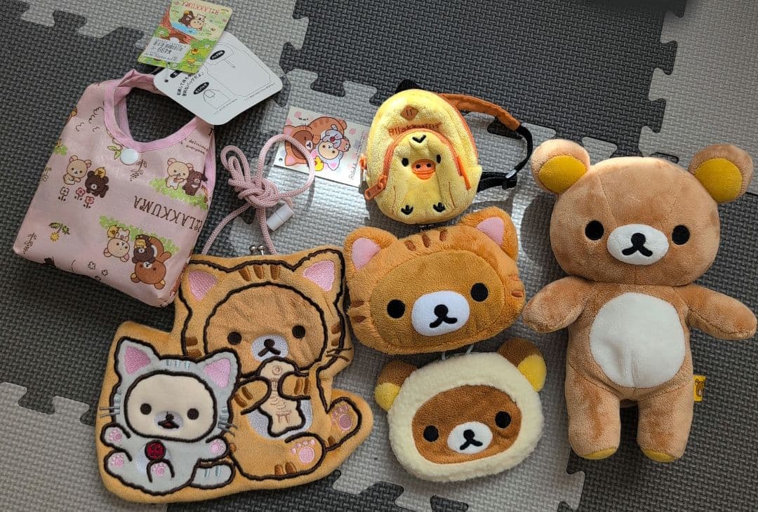 san-x リラックマ コリラックマ キイロイトリ まとめ売り ぬいぐるみ