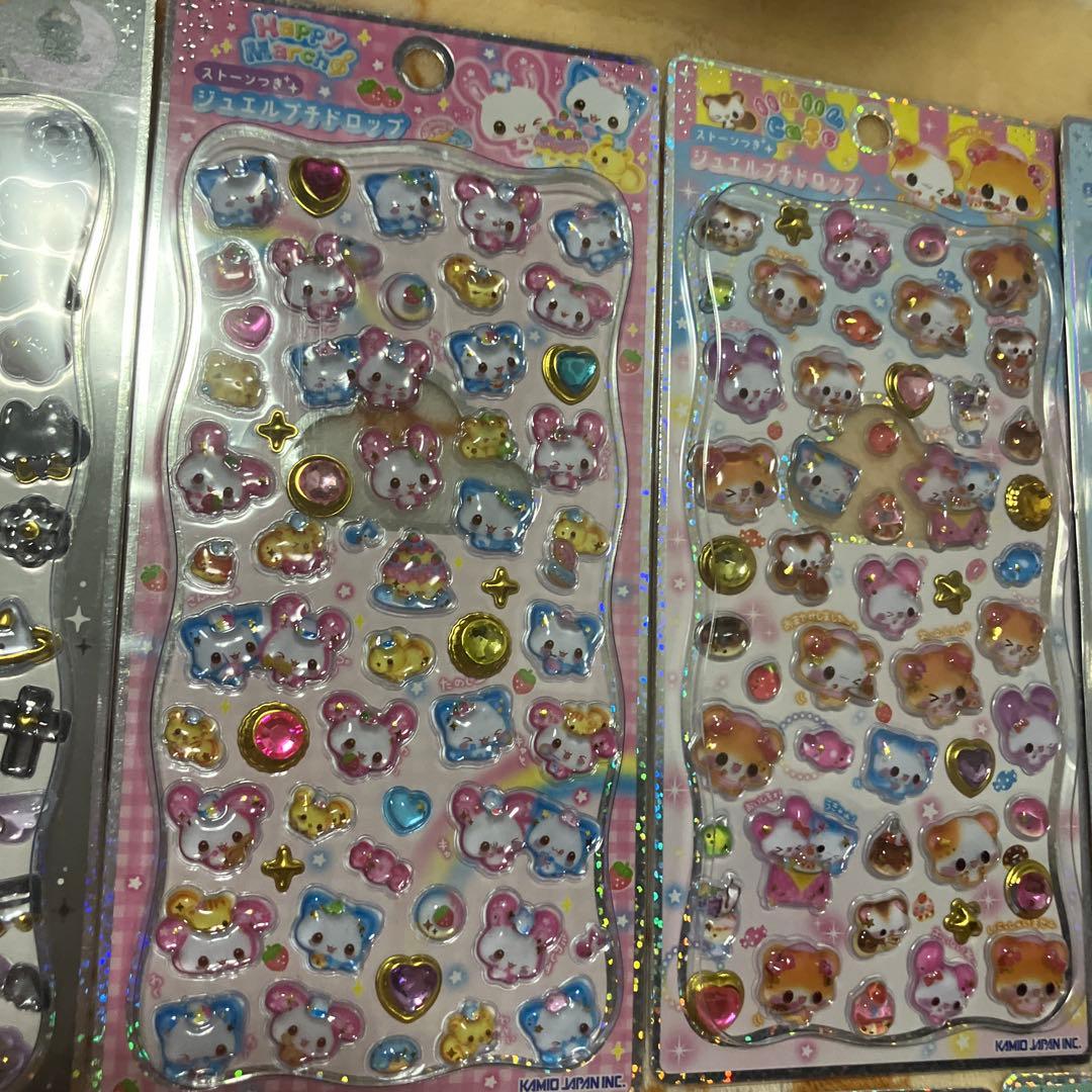 【正規品】ジュエルプチドロップ プチドロップステッカー 9枚セット