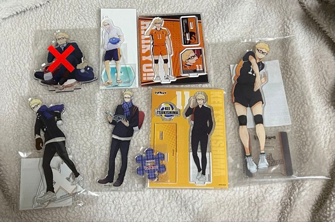 ハイキュー!! 月島蛍 アクリルスタンドセット