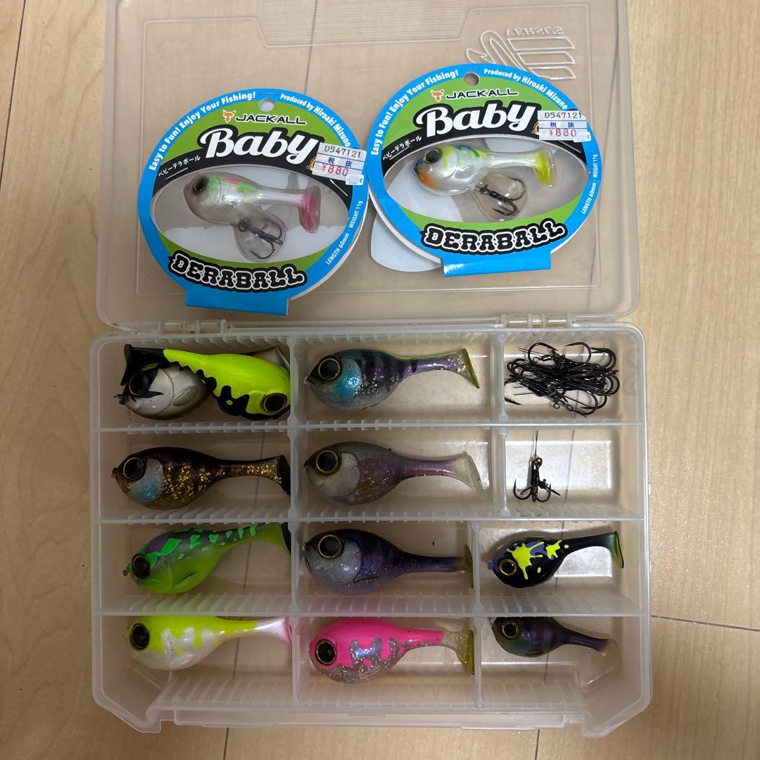 JACKALL Baby DERABALL ルアー 12個セット