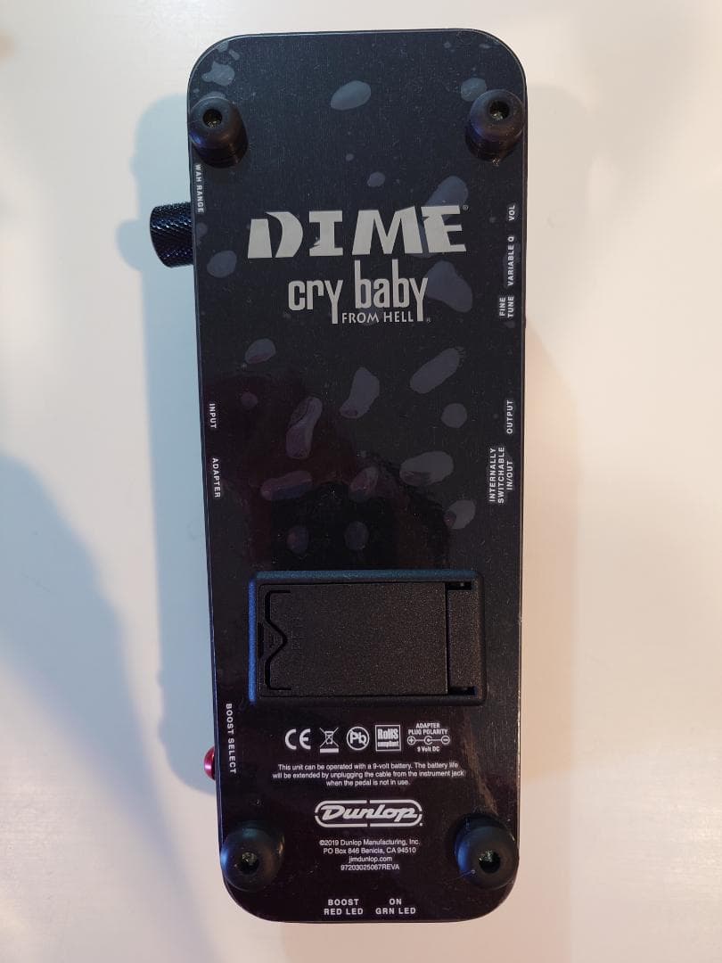 ギター Dunlop DB01B Dimebag Crybaby From Hell