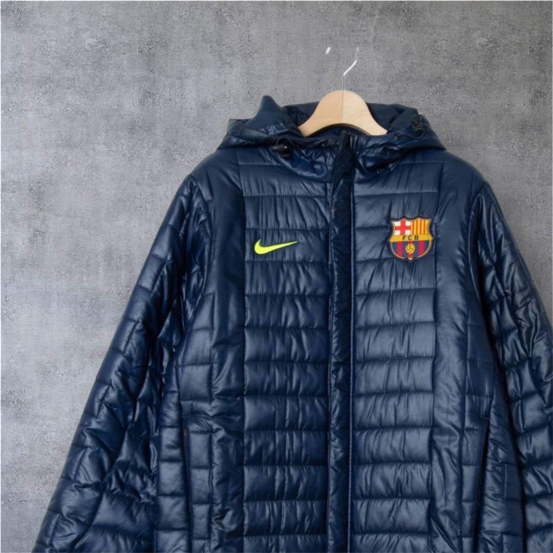 【美品】バルセロナNike FC Barcelona ダウンジャケット M