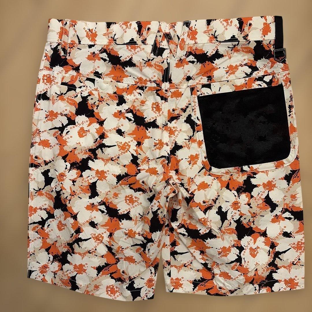 ニューバランス ハーフパンツ ハイビスカス柄 新品未使用タグ付き