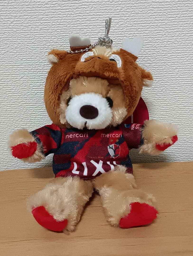ヒ*）様 【鹿島アントラーズ】25ご当地ベアキーホルダー