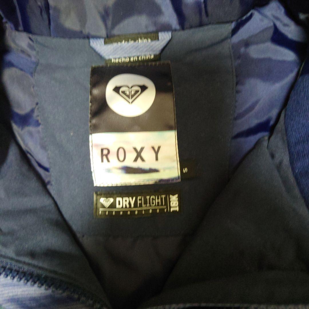 【美品】ROXY　スノボウェア　上下セット　デニム風　ベージュ　ピンク　Ｓ