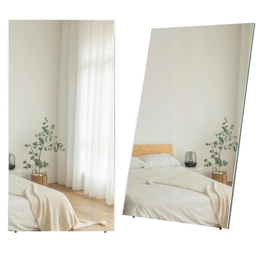 ⭐️新品⭐️割れない鏡 ウォールミラー 壁掛け 姿見鏡 【160×100cm】金