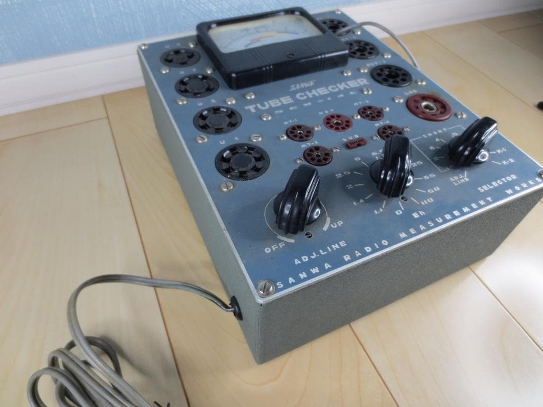 真空管試験機★TUBE CHECKER★SEM-14C/SANWA RADIO