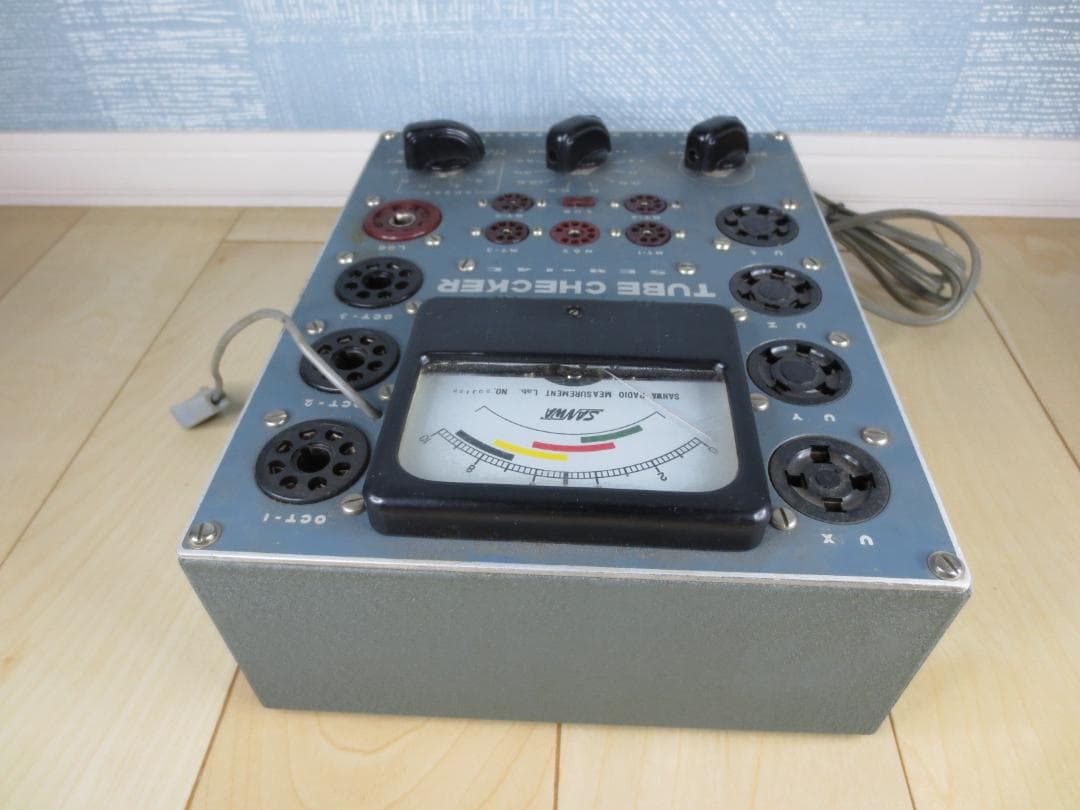 真空管試験機★TUBE CHECKER★SEM-14C/SANWA RADIO