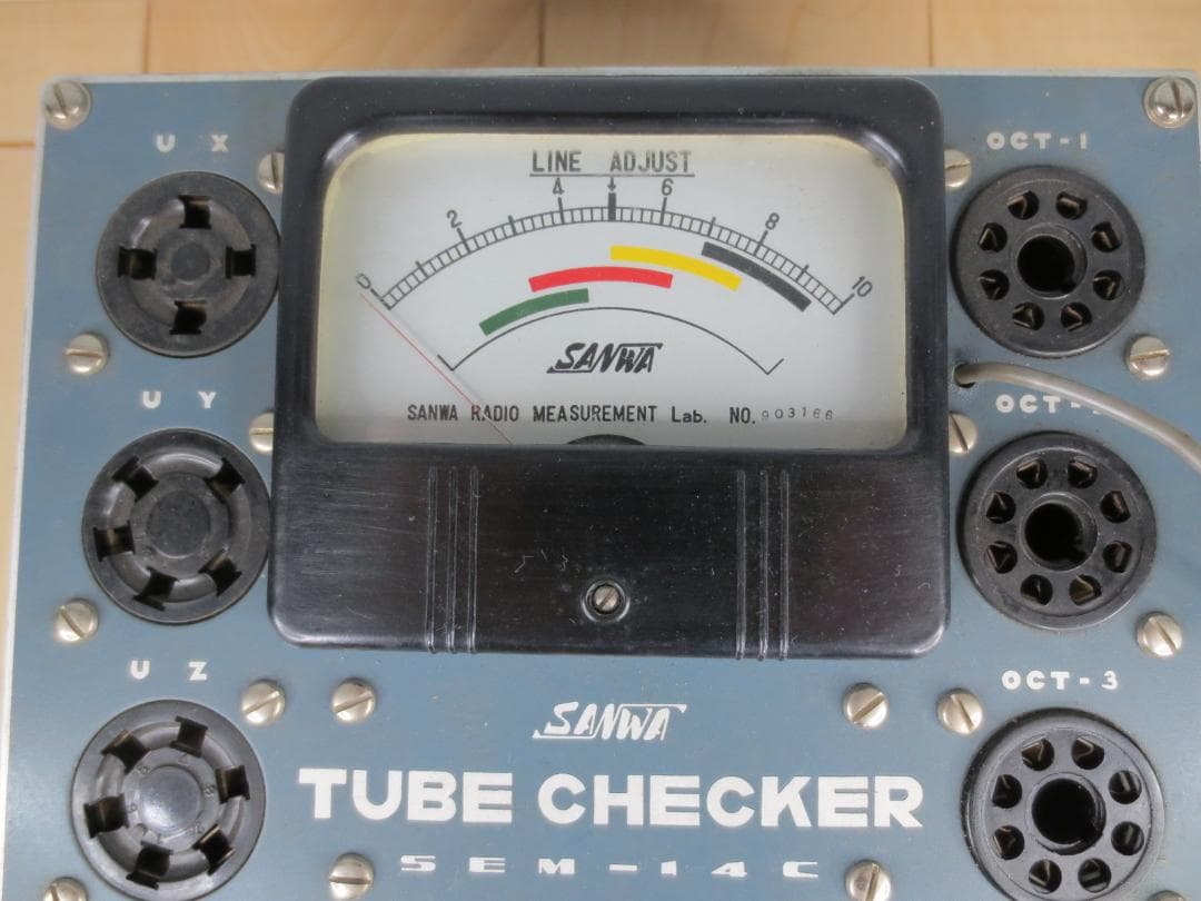 真空管試験機★TUBE CHECKER★SEM-14C/SANWA RADIO