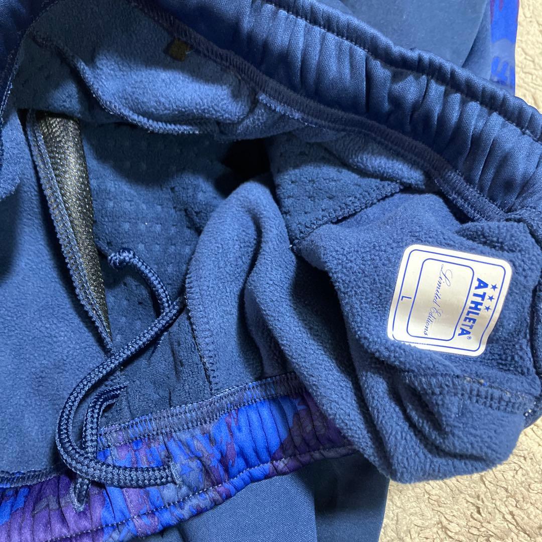 【上下セット】ATHLETA ネイビー ジャージ 上Ｏ　下L