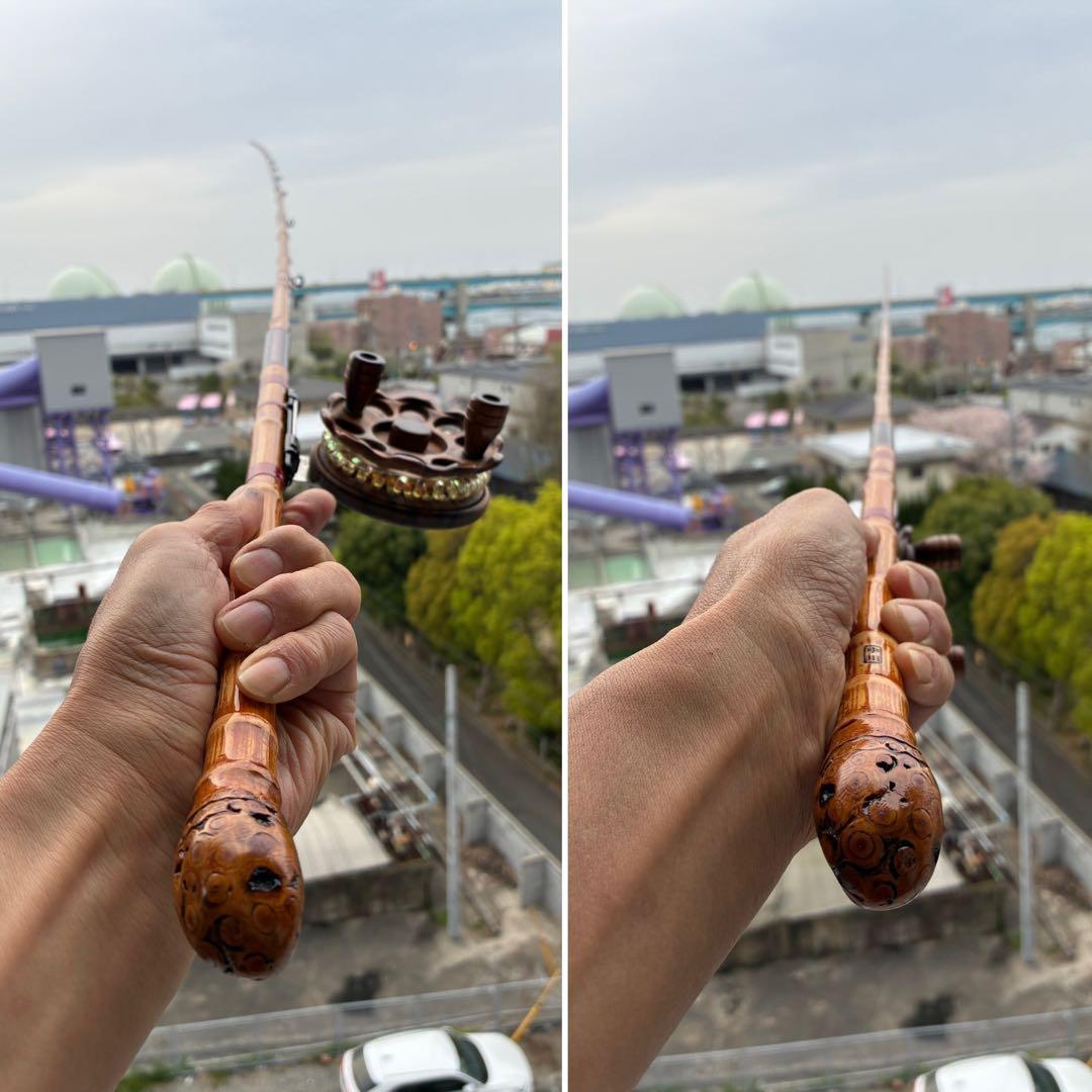 全竹自作ヘチ和竿