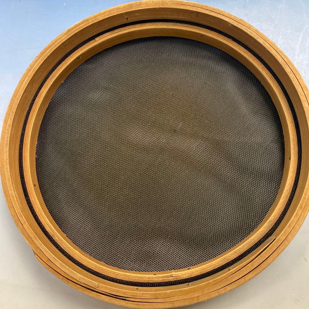 馬毛製　ふるい 約34cm　入手困難品