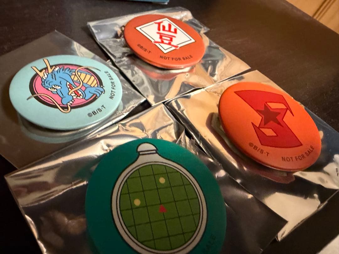 ドラゴンボール 缶バッジ 非売品 セット